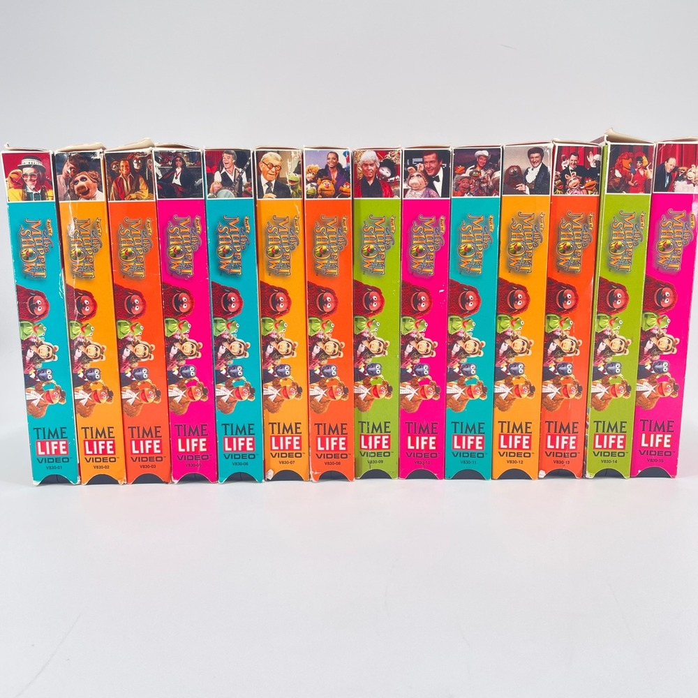 Best of The Muppet Show Time Life Video VHS Collection 14 Tape Set Missing #4